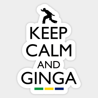 Keep Calm And Ginga Sticker